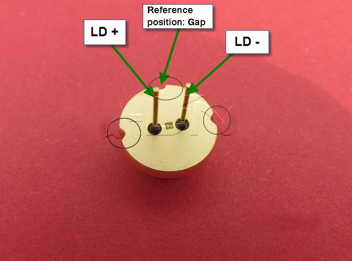 二手 2000mW 445nm 激光二极管 NDB7875-E TO-5( Φ9mm) - 点击图像关闭